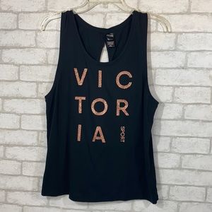 Victoria sport black tank size Medium